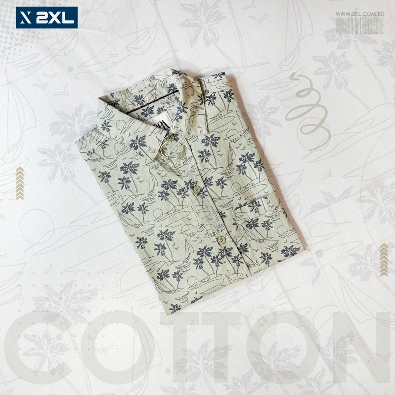 Cotton Half Shirt 09