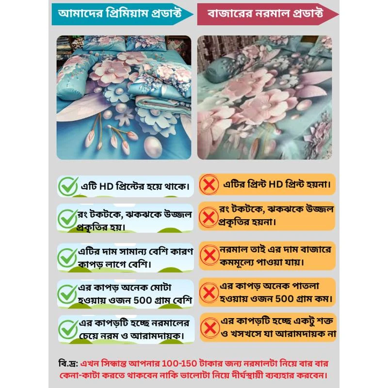 থ্রিডী পর্দা ম্যাচিং 9 পিসের সেট - Image 3