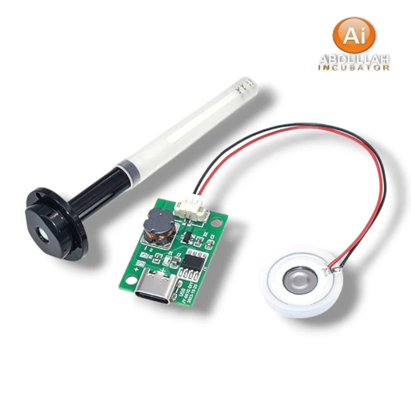 EMSea 1 Set Atomization Disc 5V Module USB Humidifier Atomization Plate USB Mist Maker Atomization DIY Plate with Timing Switch for Home Work
