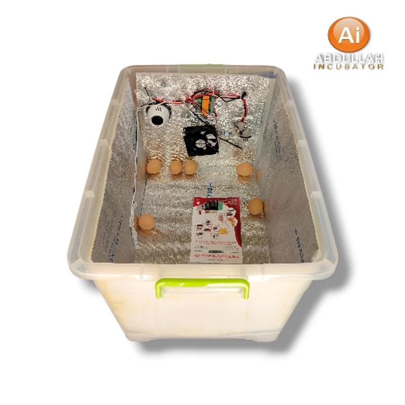 60 Egg Semi Auto Incubator Machine AC+DC Controller W-3001 - Image 3