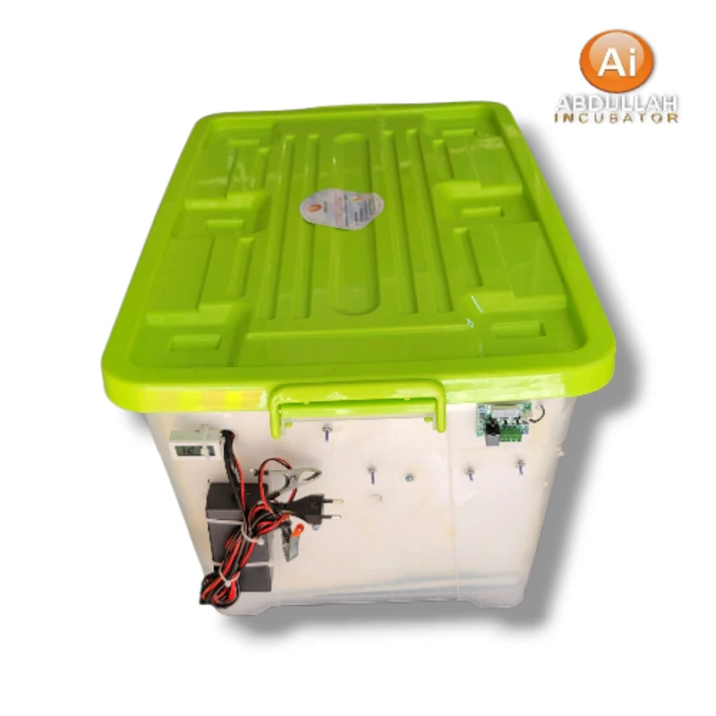 60 Egg Semi Auto Incubator Machine AC+DC Controller W-3001