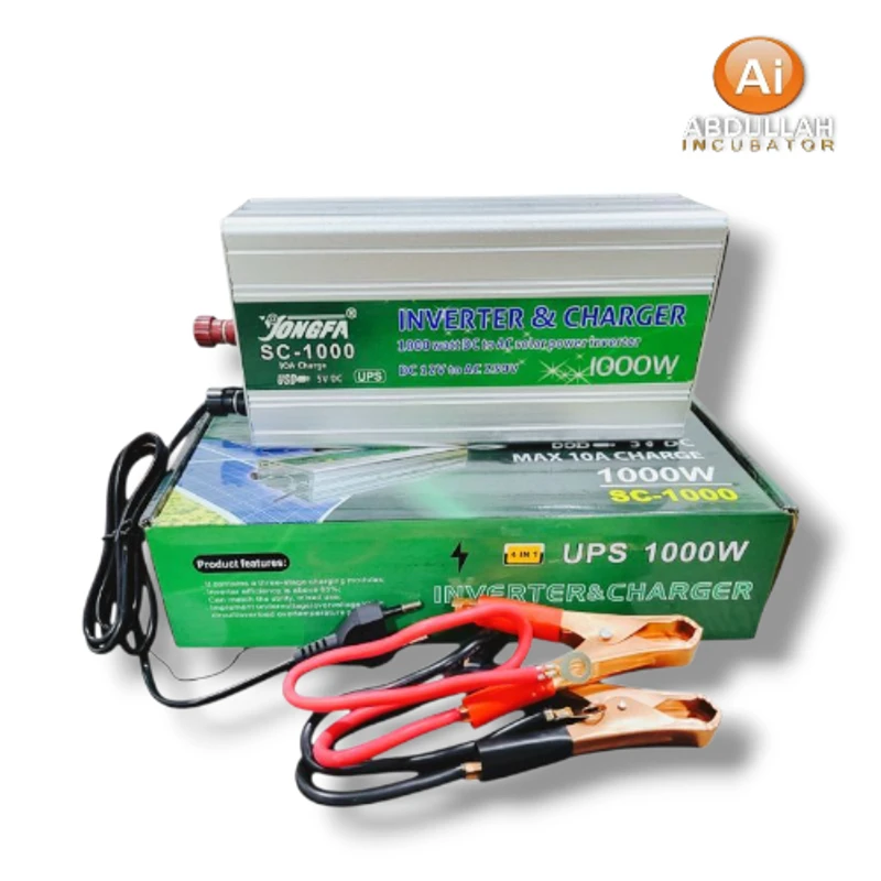 Auto IPS Inverter with charger 1000W Power Inverter 12V 220V With Battery Charger (4in1)