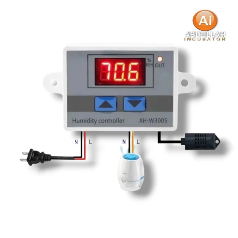 XH-W3005 Digital Display Humidity Controller AC-220V
