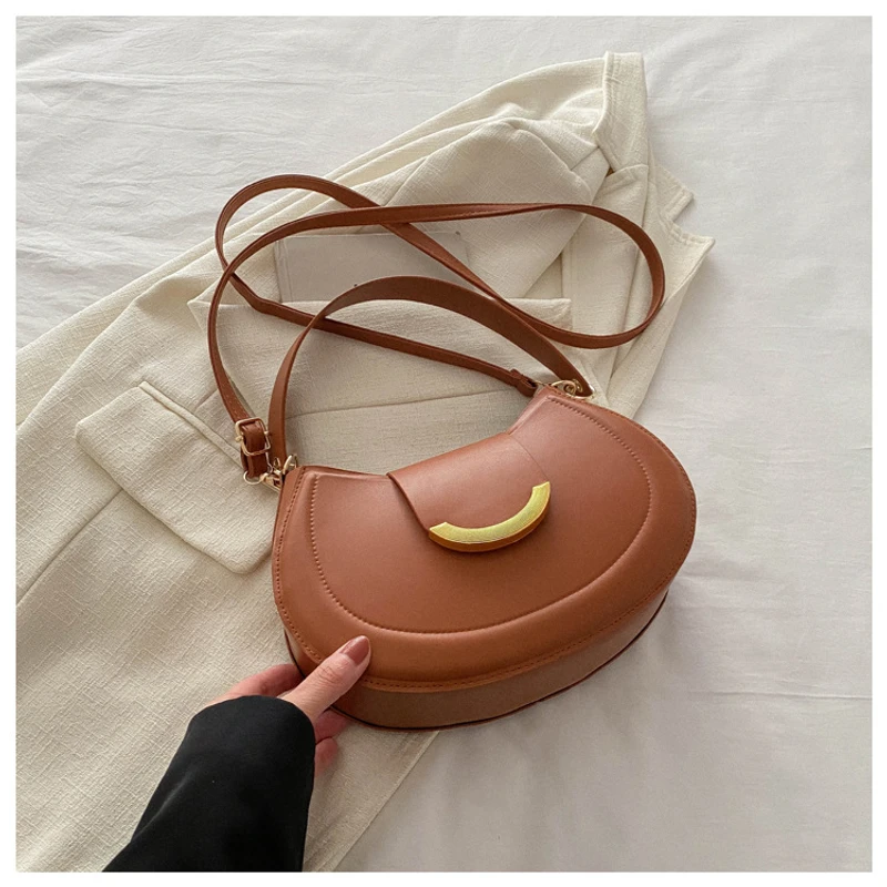 Round Curve Crossbody Bag