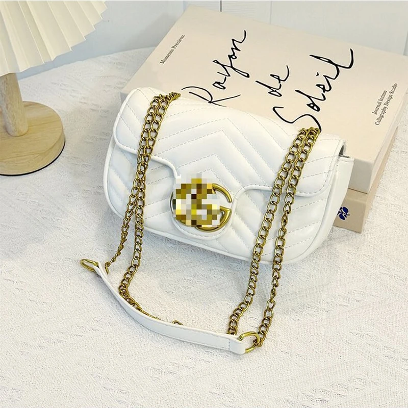 Rhombus Chain Square Bag - Image 3