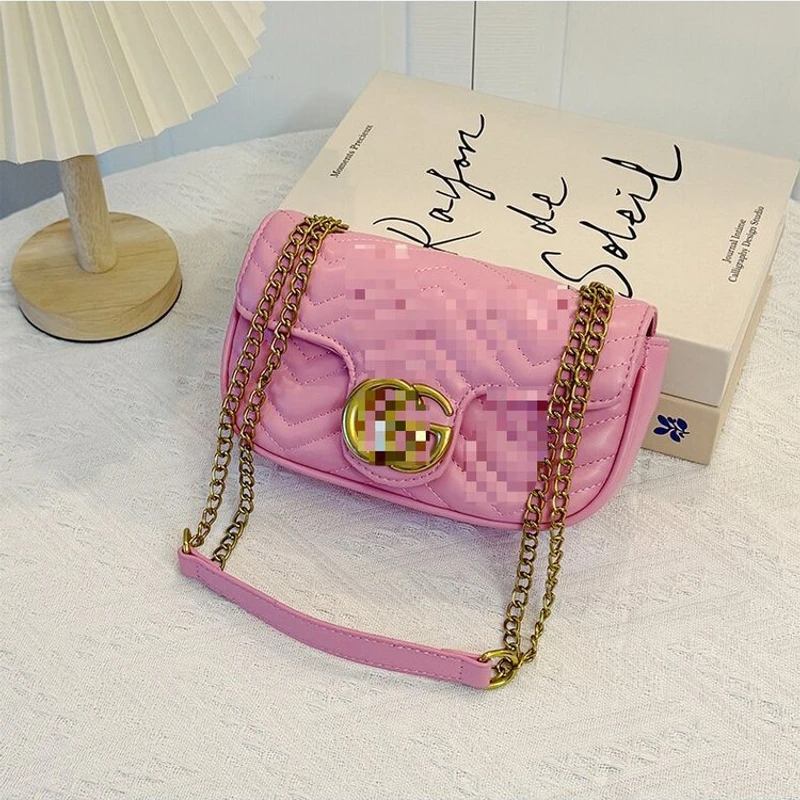 Rhombus Chain Square Bag - Image 4