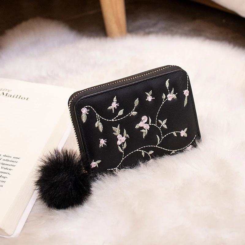 Floral Mini Coin & Card Purse - Image 3