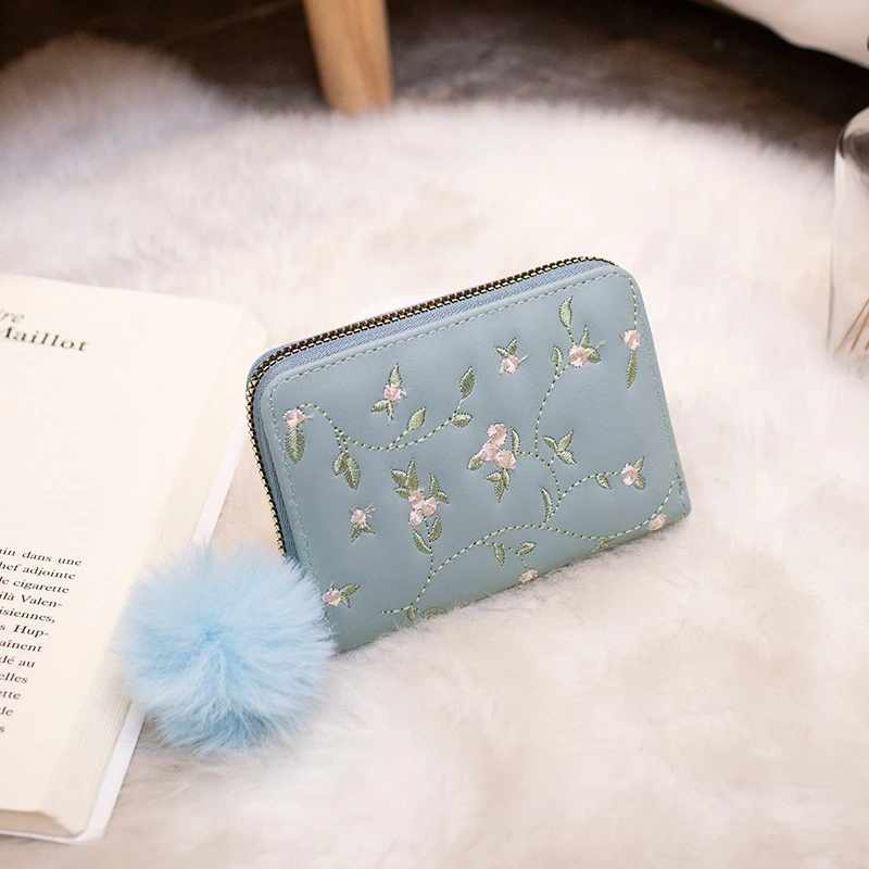 Floral Mini Coin & Card Purse - Image 4