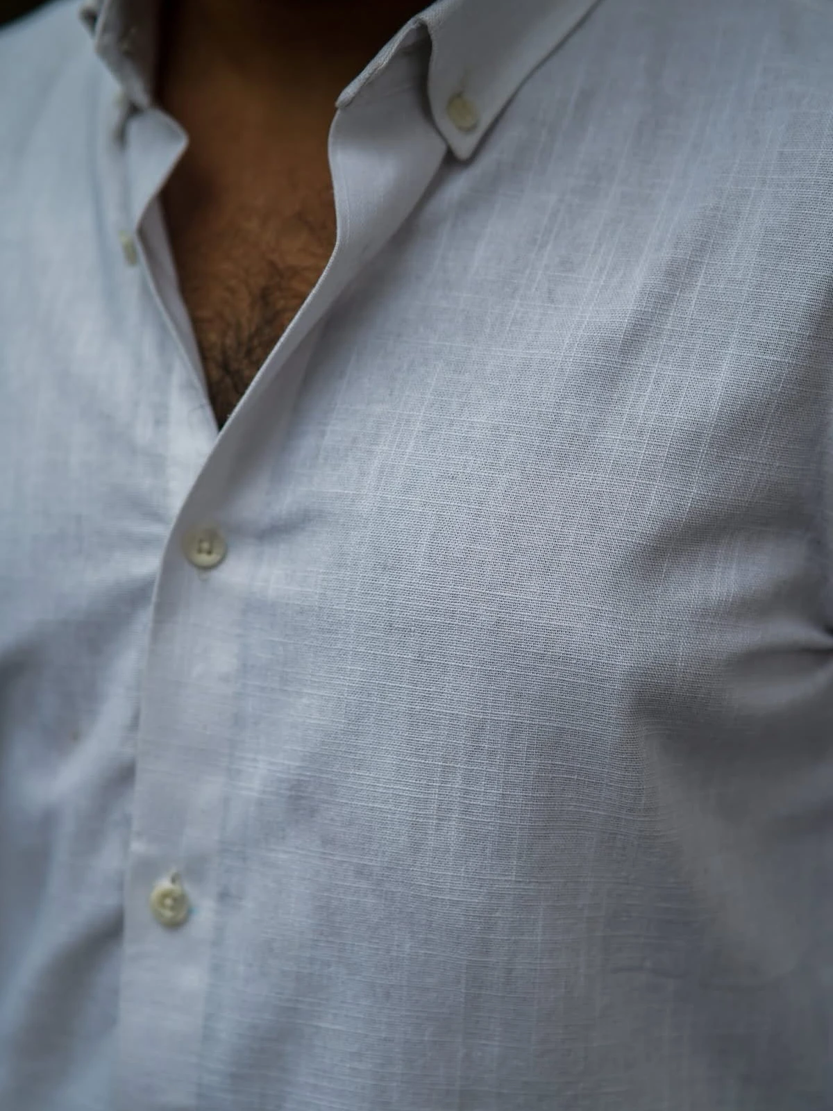 Linen shirt White