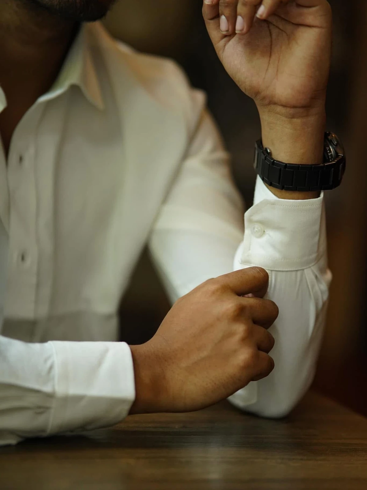 Exclusive formal shirt white - Image 3