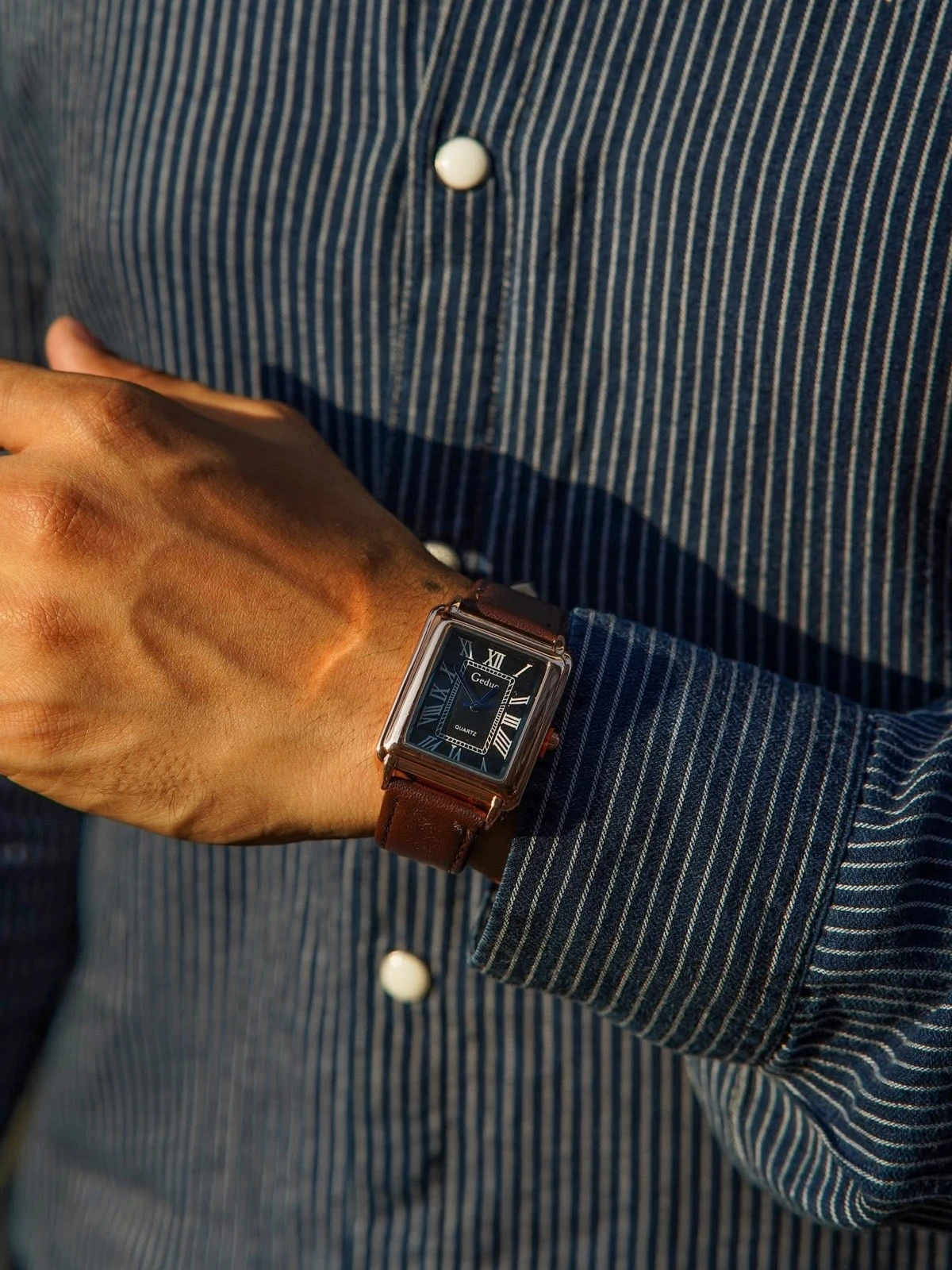 Old money watch Brown - Image 5