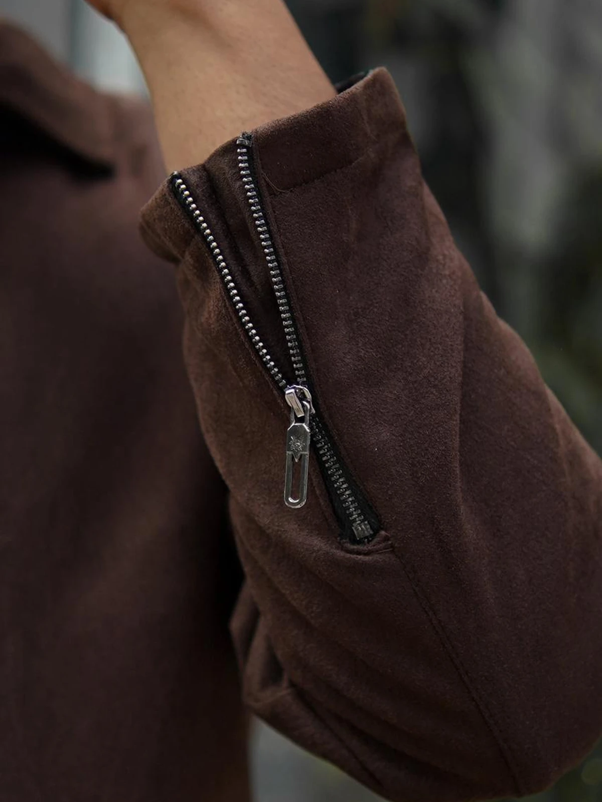 Coffee suede jacket - Image 7