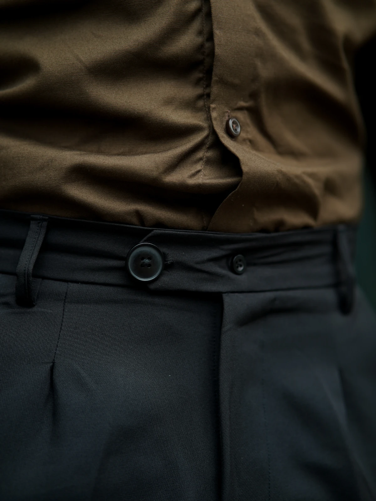 Formal flare bootcut pants - Black (unisex) - Image 5