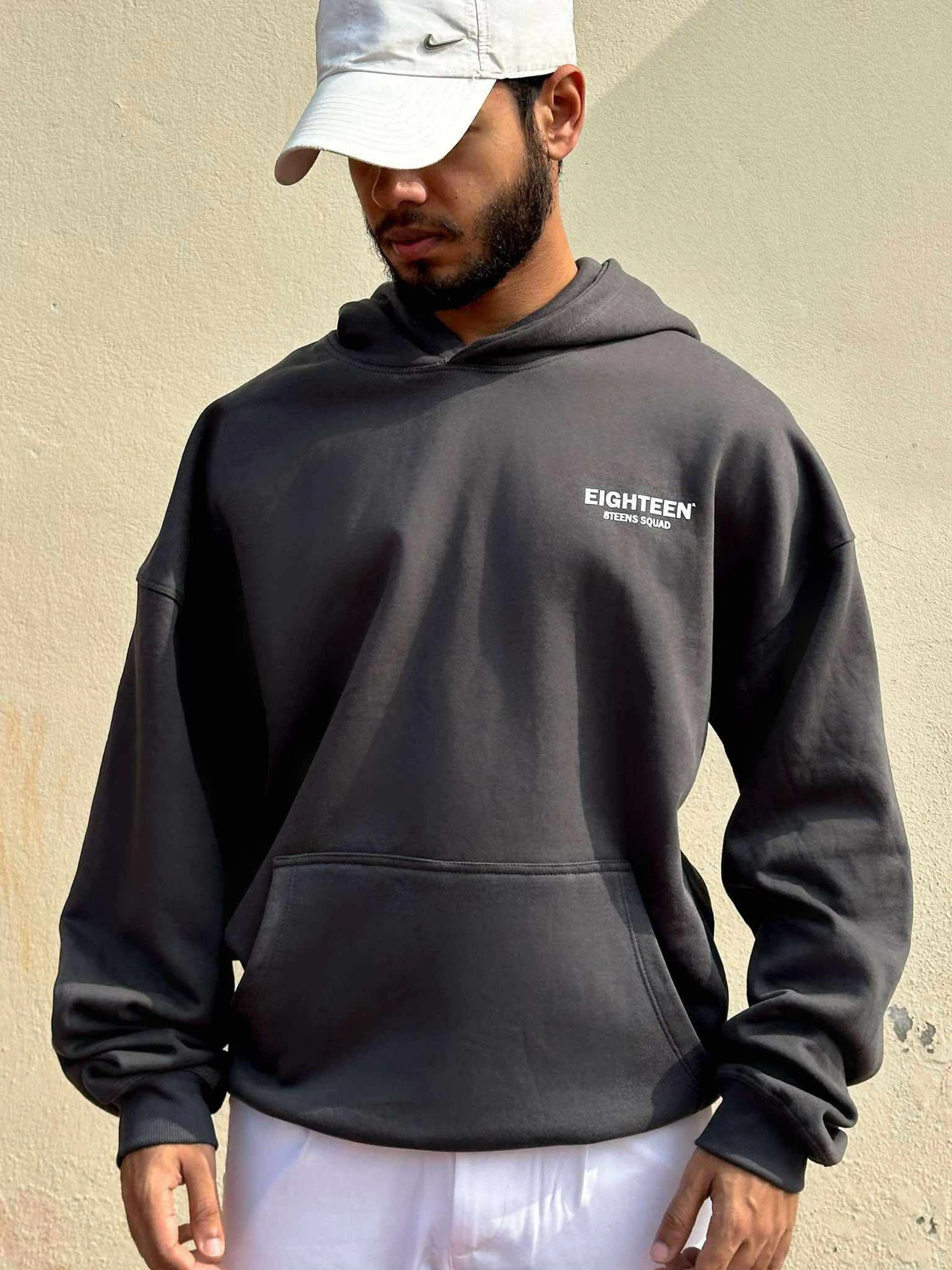 Grey oversized hoodie - Image 4