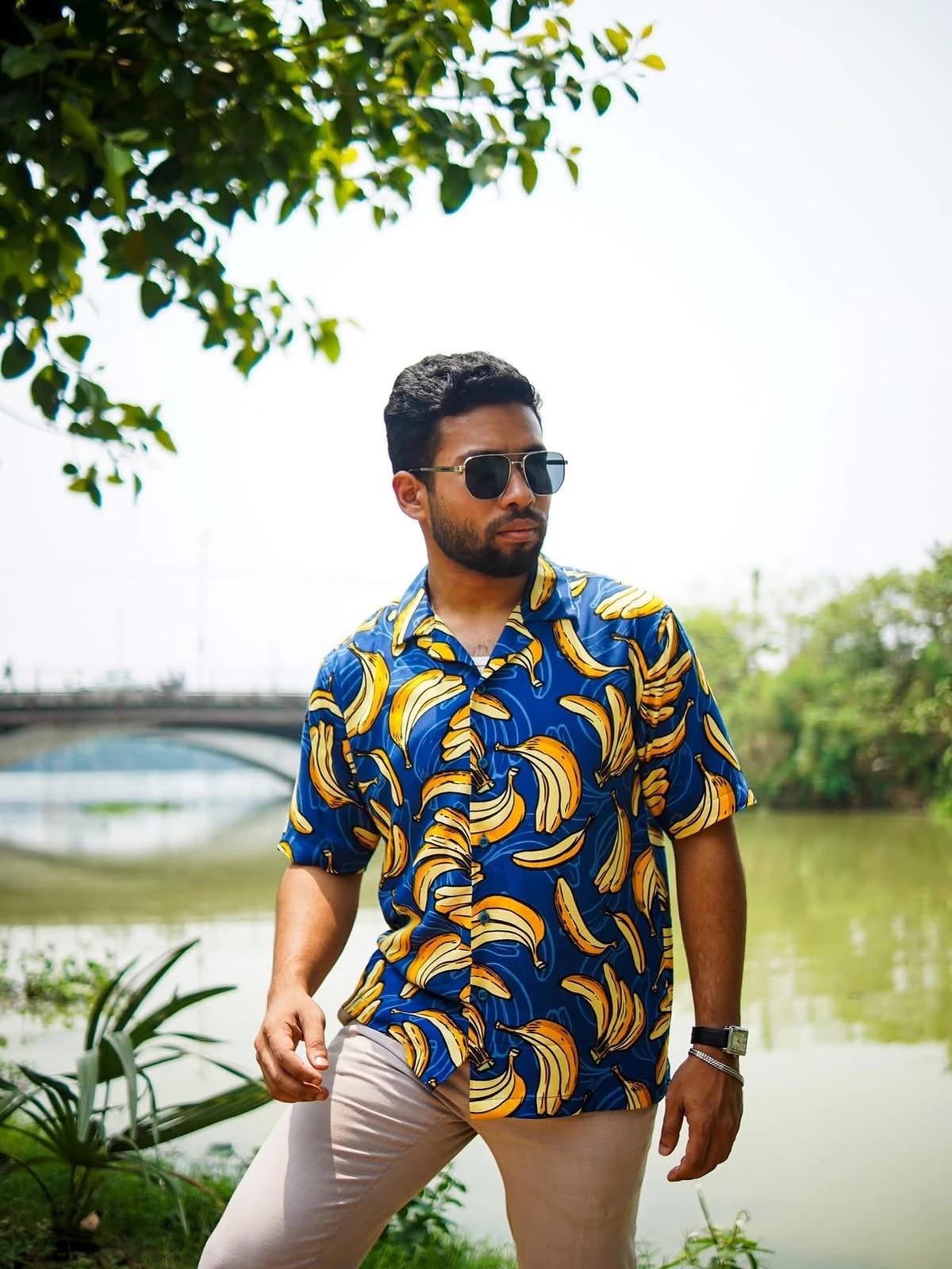 Banana cuban shirt
