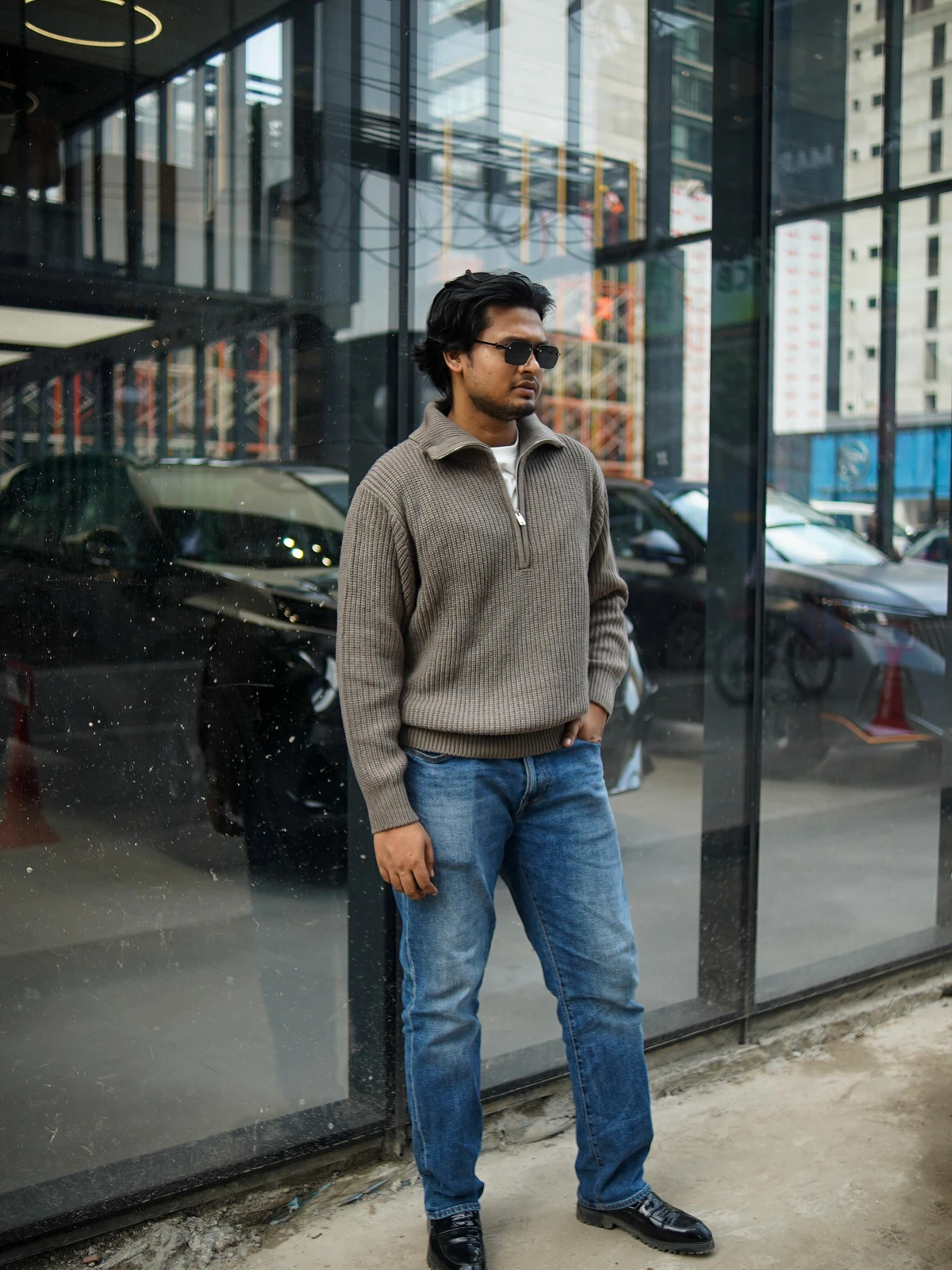 Knitted wool sweater - Image 4