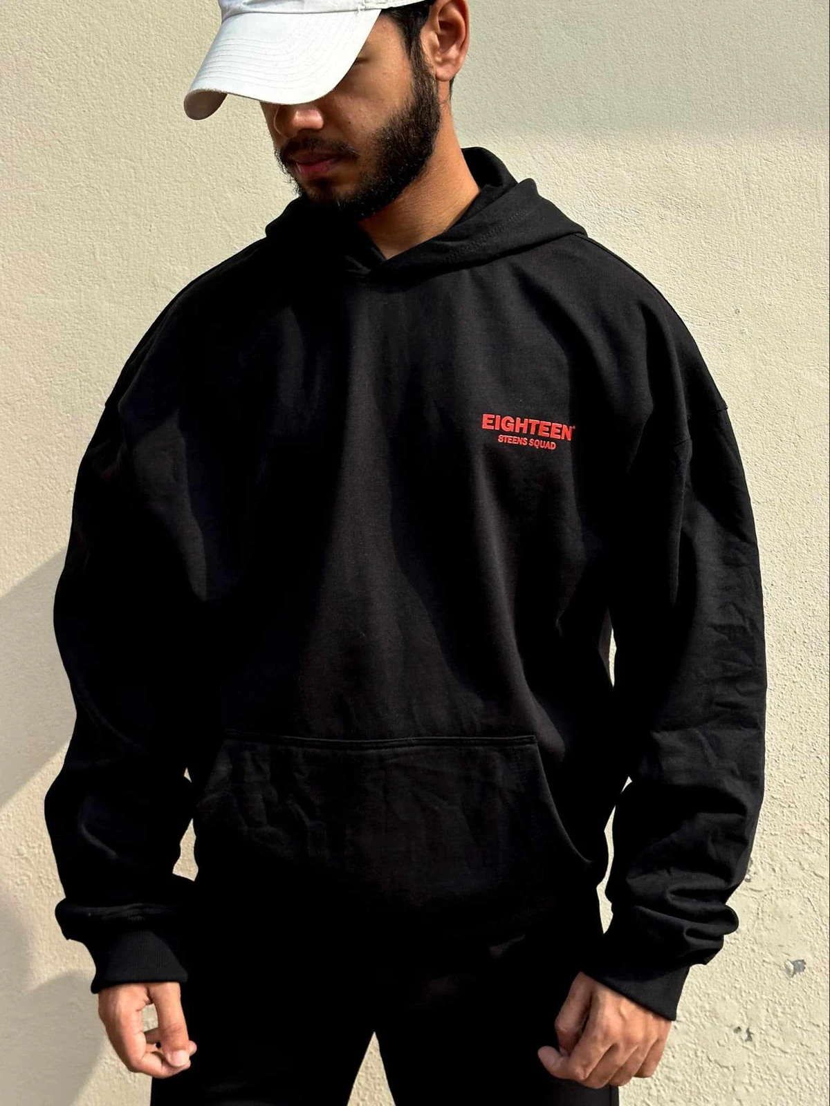 Black oversized hoodie - Image 6