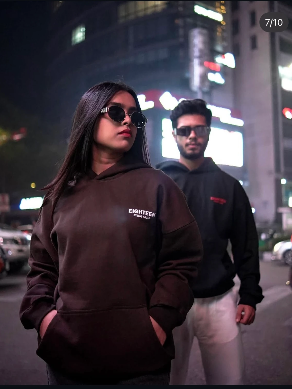 Black oversized hoodie - Image 7