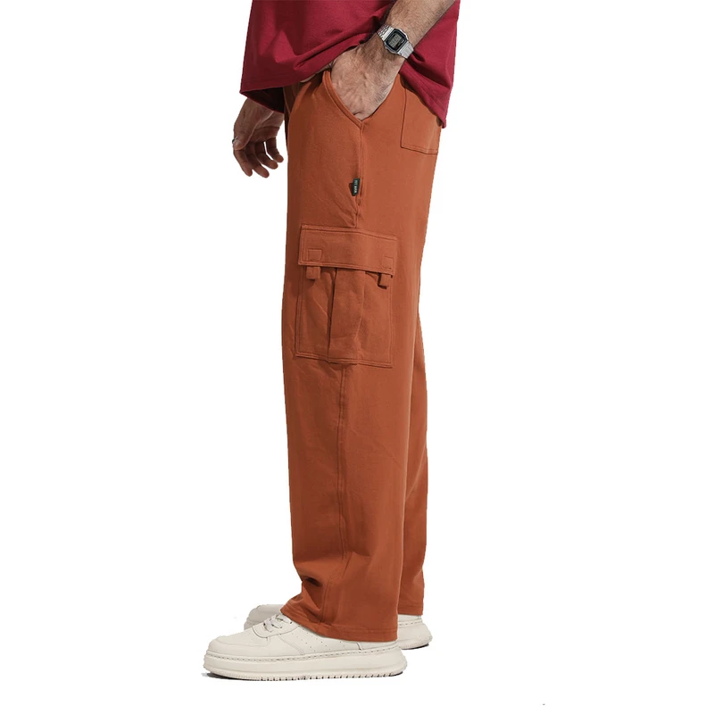 Men’s Baggy Joggers (Brick)