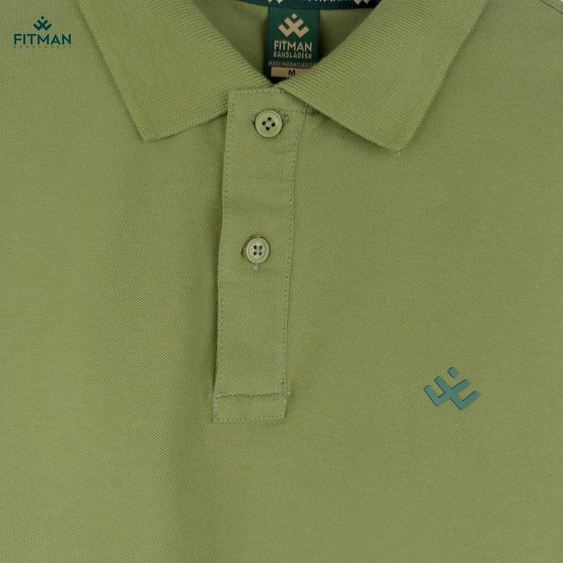 Premium Solid Polo (Sage Meadow)