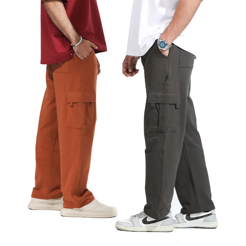 Men’s Baggy Joggers (Olive+Brick)