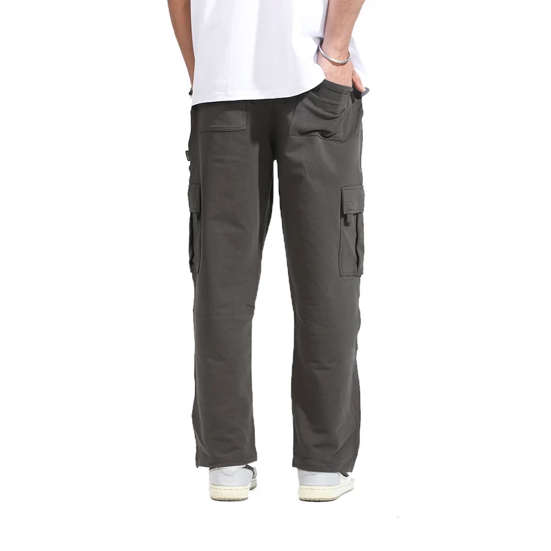 Men’s Baggy Joggers (Olive+Brick) - Image 7