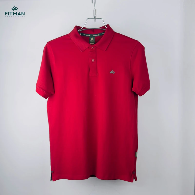 Premium Solid Polo (Royal Merlot)