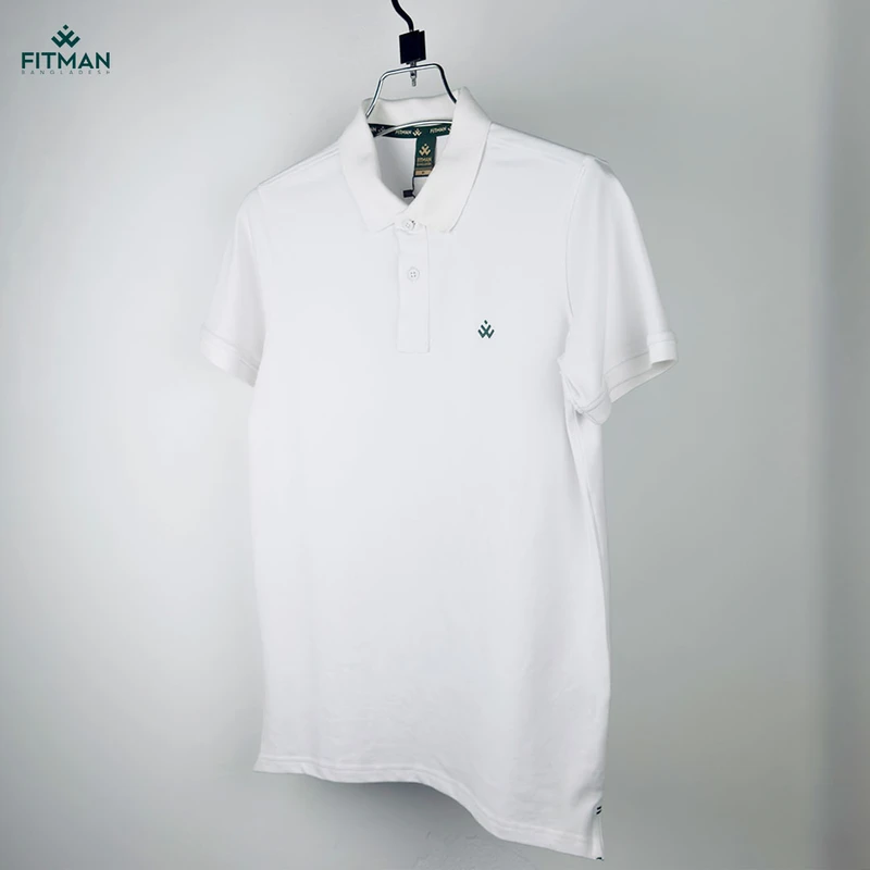 Premium Solid Polo (Arctic Pearl)