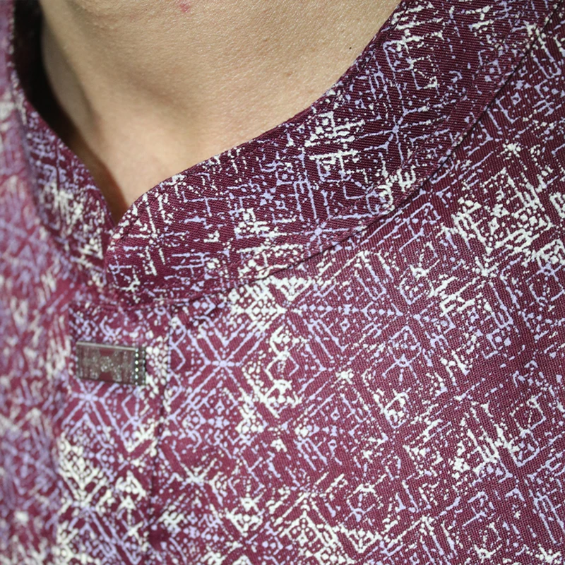 Men’s Premium all over cotton Panjabi (Marron)