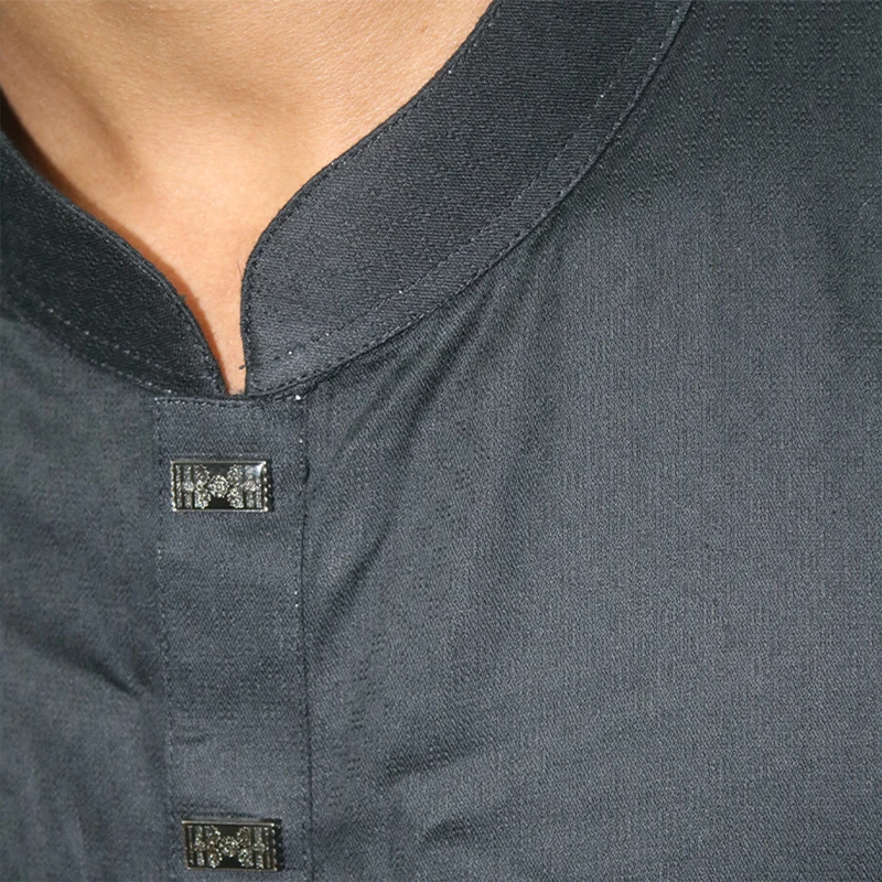 Men’s Premium jacquard Solid Panjabi (Black)