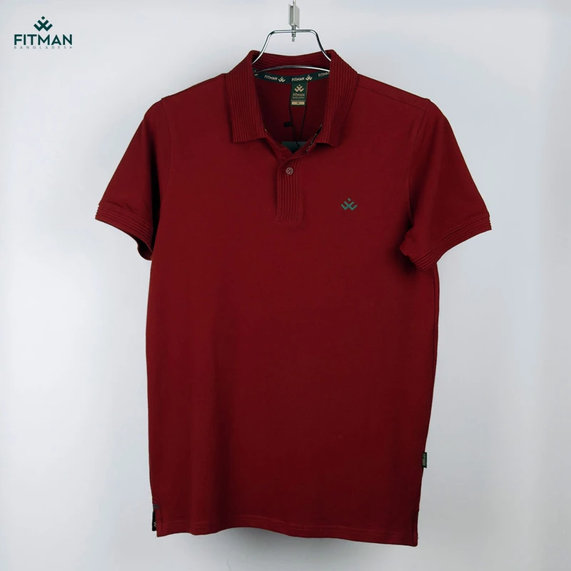 Men's Raising Polo (Coffee+Bricks) - Image 3