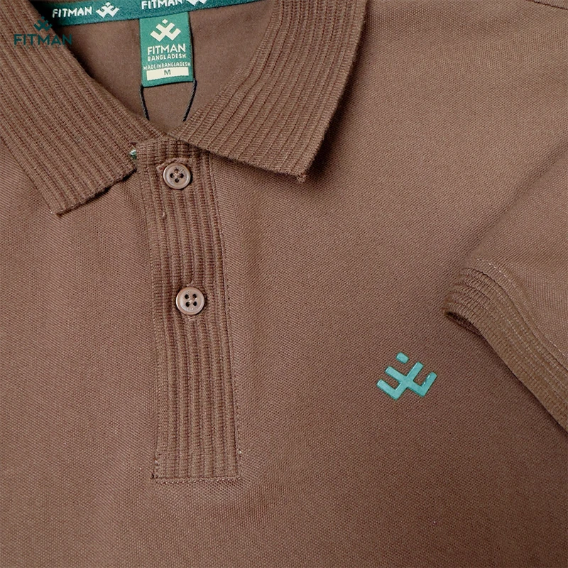 Men's Raising Polo (Coffee+Bricks) - Image 4