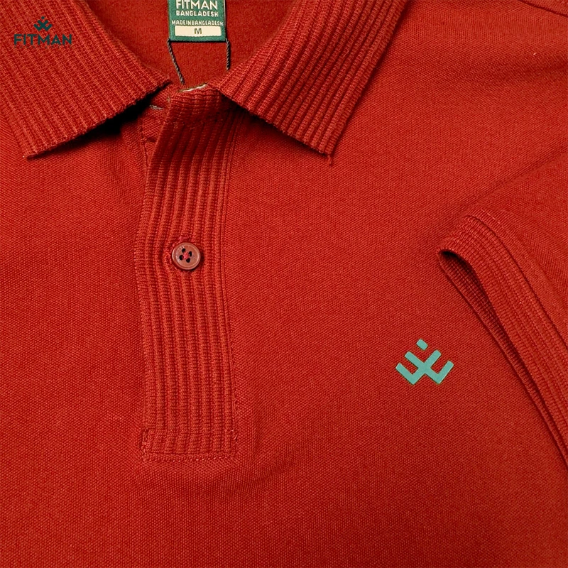 Men's Raising Polo (Coffee+Bricks) - Image 5
