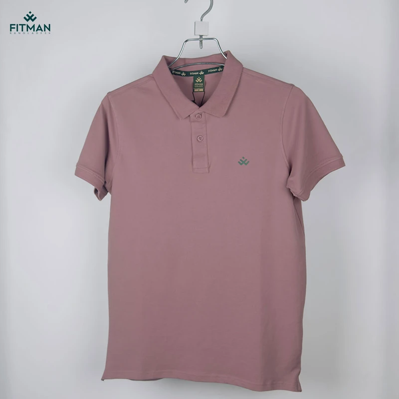 Premium Solid Polo (Dusky Orchid)