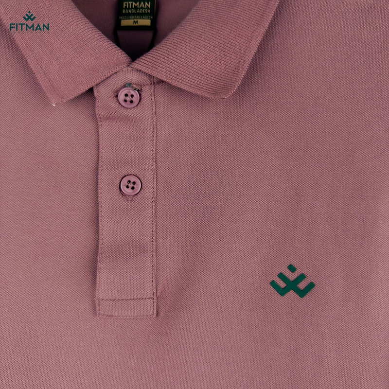 Premium Solid Polo (Dusky Orchid)