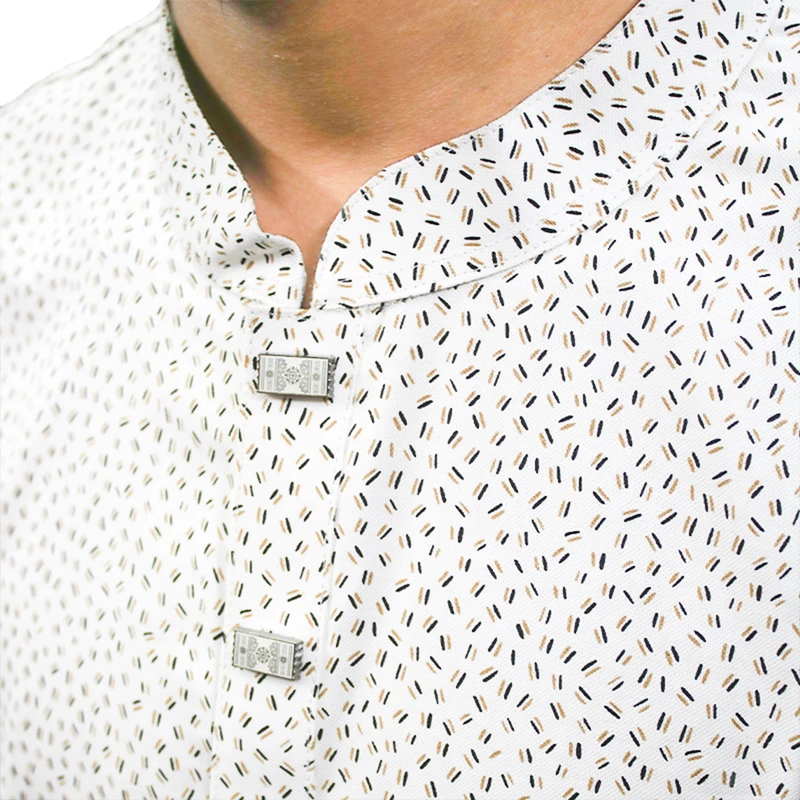 Men’s Premium white all over cotton Panjabi