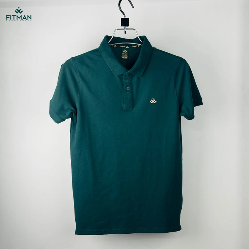 Premium Solid Polo (Ocean Midnight)