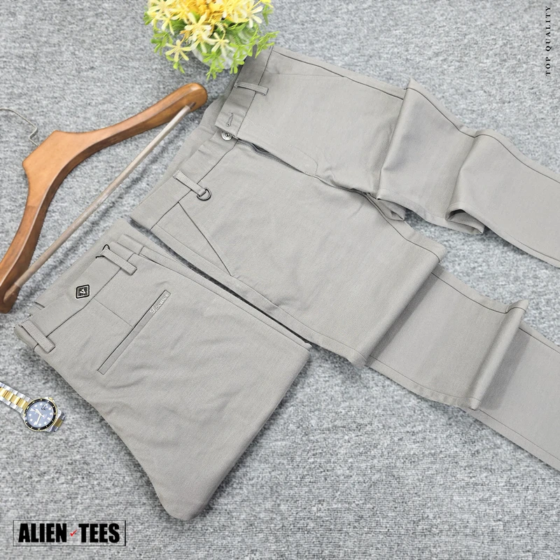 Dark Grey - Regent Fit Formal Pant