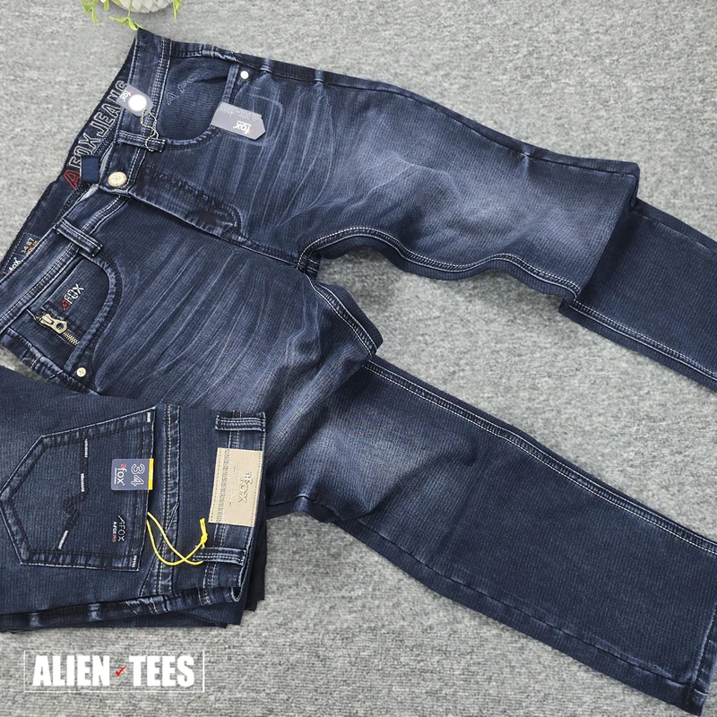 2J121 Faded Dark Blue - aFox Forge Denim