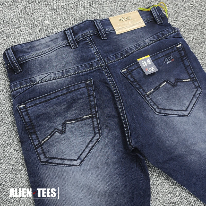 2J121 Faded Dark Blue - aFox Forge Denim
