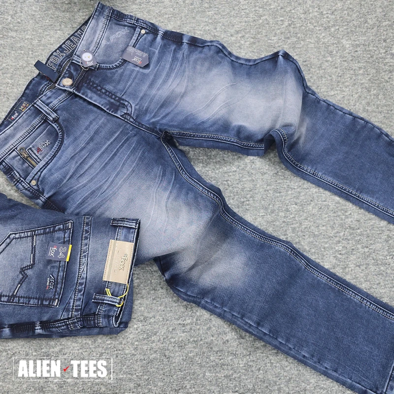 2J119 Faded Medium Blue - aFox Forge Denim