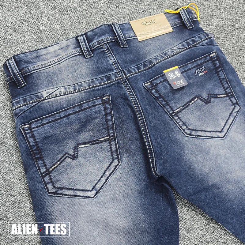 2J119 Faded Medium Blue - aFox Forge Denim