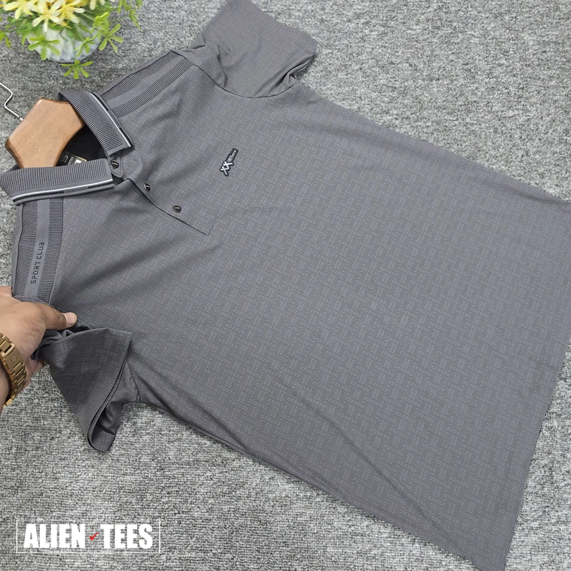 Steel Grey - Monarch Solid Polo Shirt