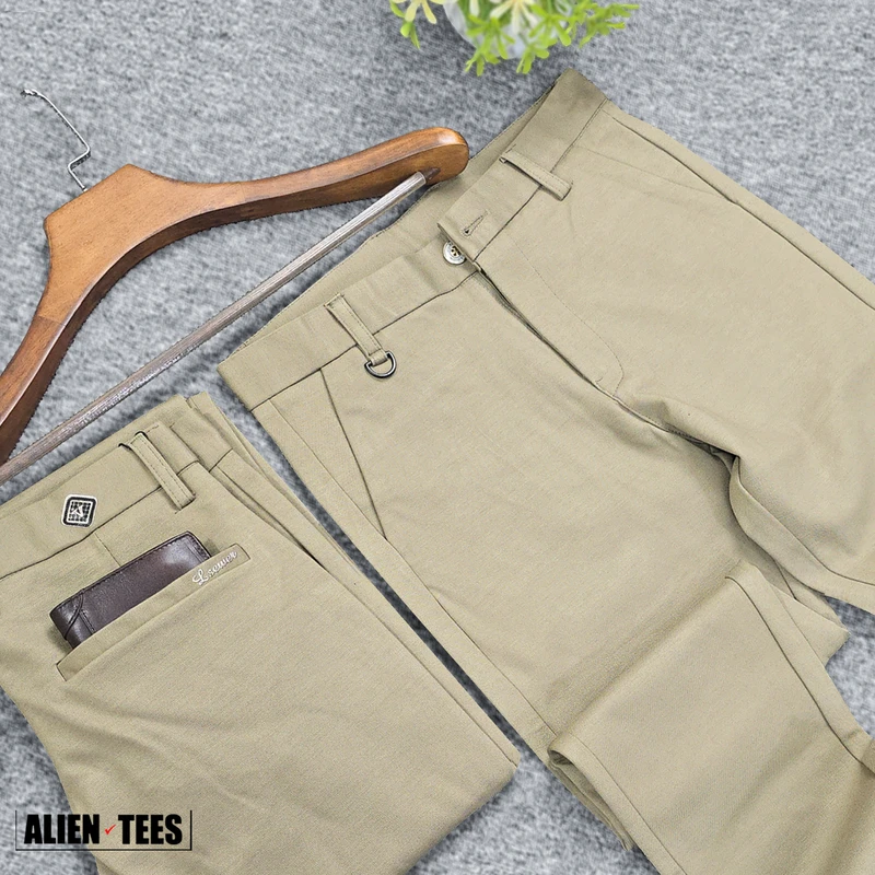 Tan Brown - Regent Fit Formal Pant - Image 3