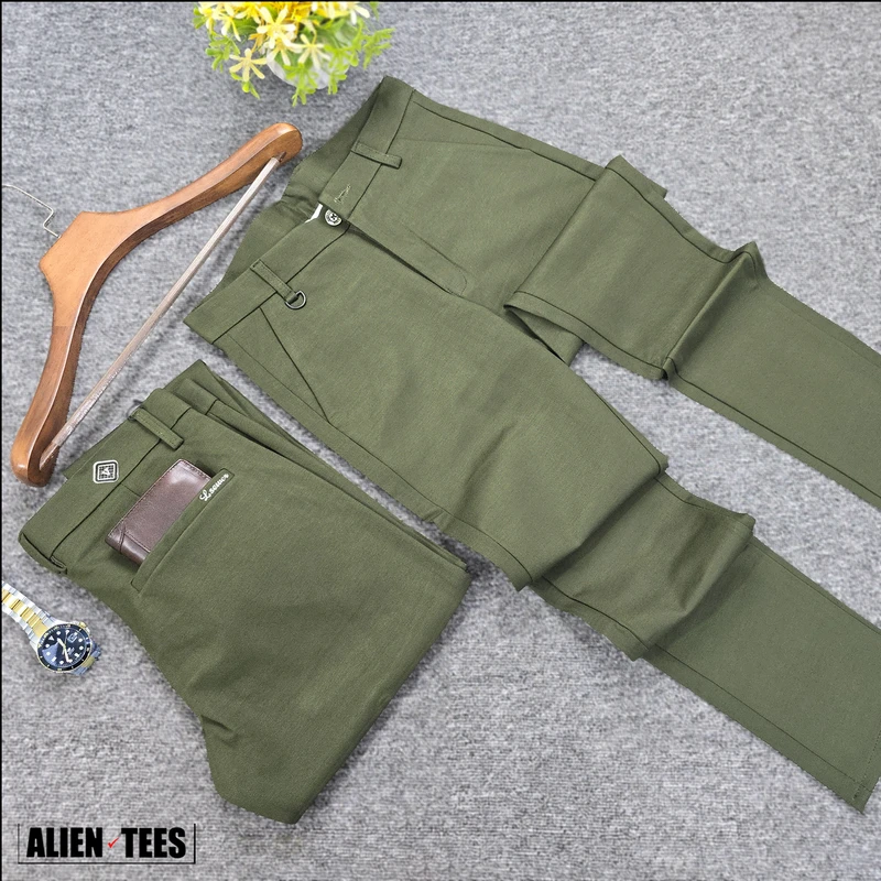 Moss Green - Regent Fit Formal Pant