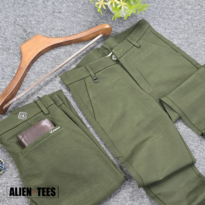 Moss Green - Regent Fit Formal Pant - Image 3