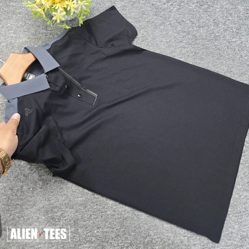 Eigengrau with Grey Blue - Steelblanc Polo Shirt