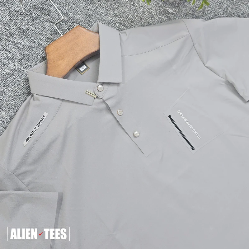 1R87 Medium Grey - Sienaro Polo Shirt