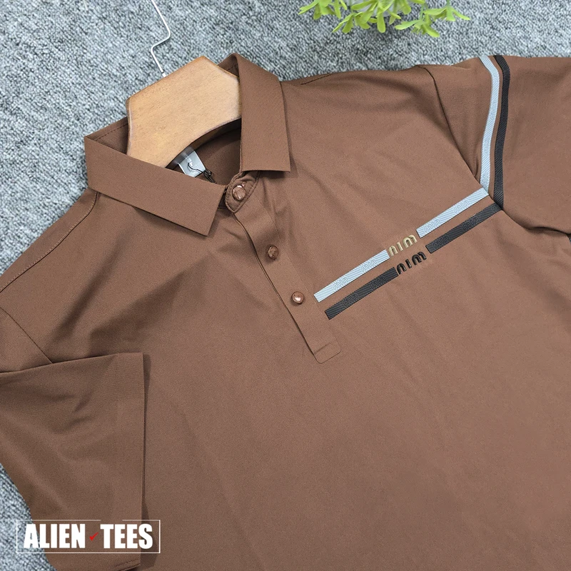 1R81 Medium Brown - Straterra Polo Shirt