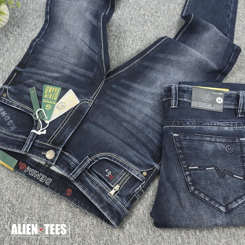 2J111 Faded Slate Blue - Wash Rawline Denim